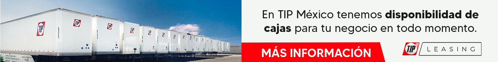 Cajas secas TIP Tráiler para traslado de mercancías en mercados transnacionales